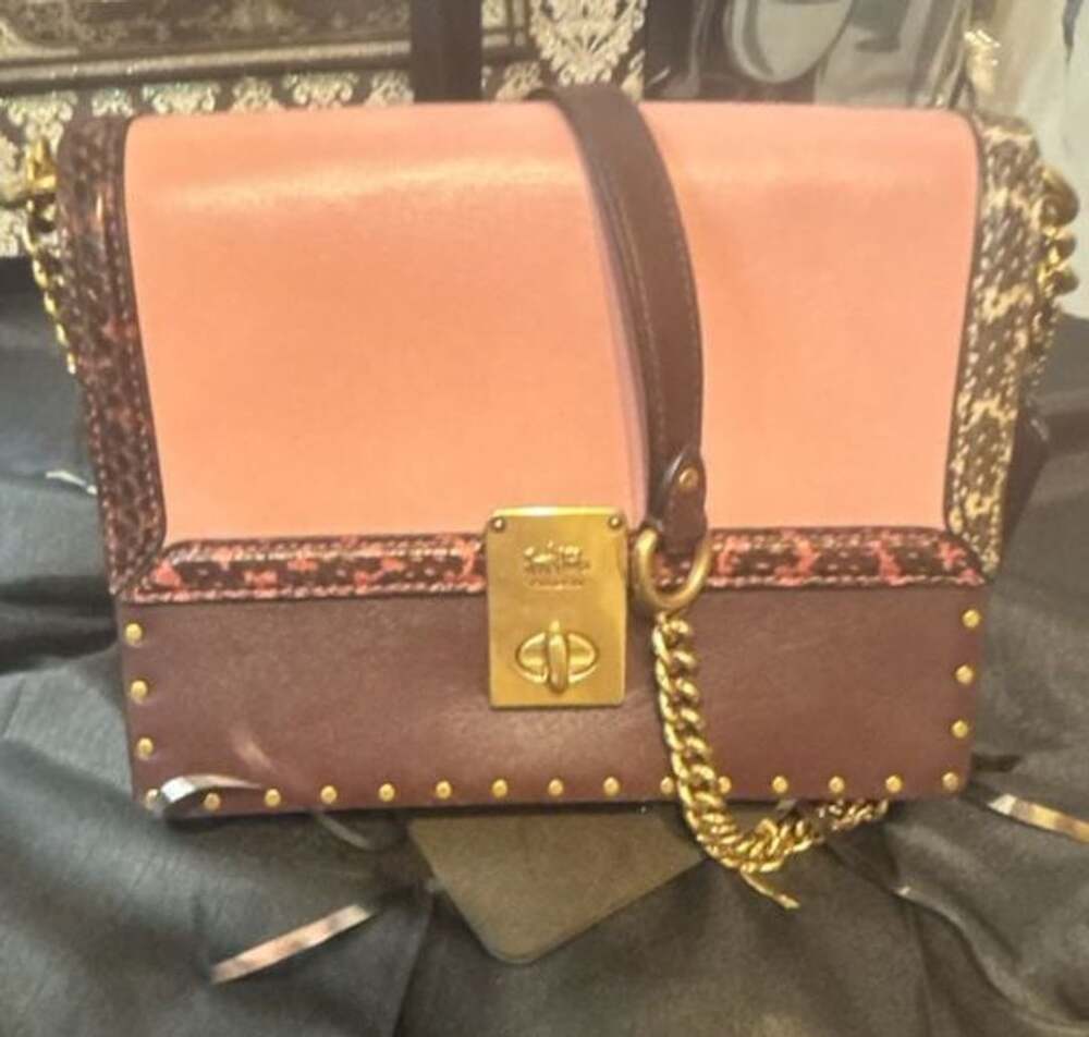 Coach X Jennifer Lopez Hutton Shoulder Bag In